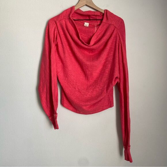 WE THE FREE coral boat neck sweater - Picture 1 of 5